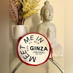 Brand New Shiseido Make Up Round Bag